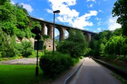 Petrusse Valley green park Luxembourg