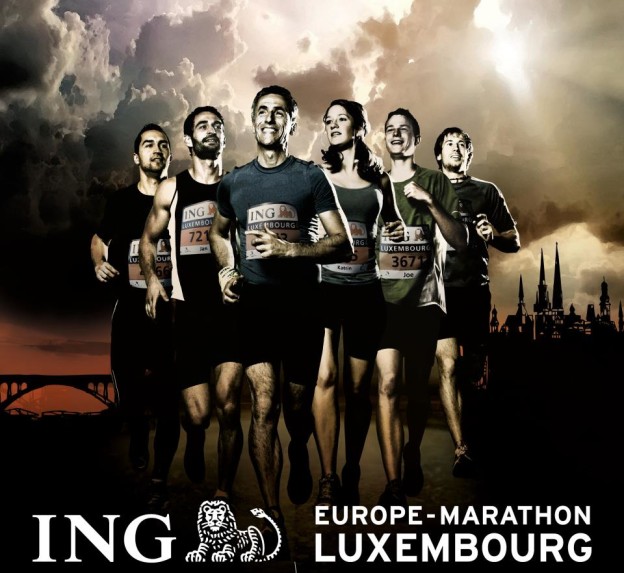 ING Luxembourg marathon poster