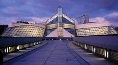 Mudam sunset nuit des musees Luxembourg