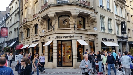 Visit the Louis Vuitton's flagship store in Luxembourg 
