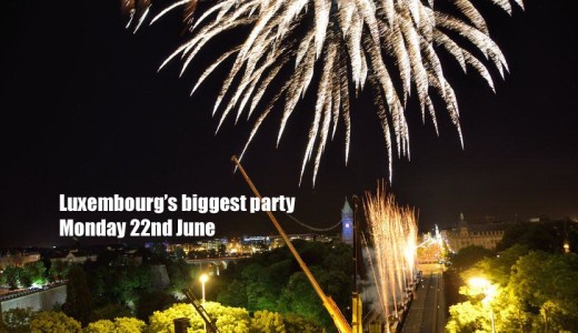 Luxembourg 22nd eve biggest party